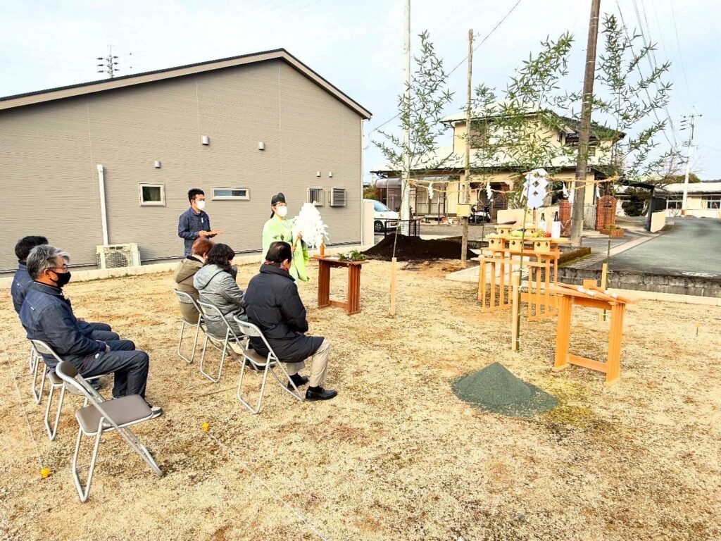 御船町　U様邸　地鎮祭